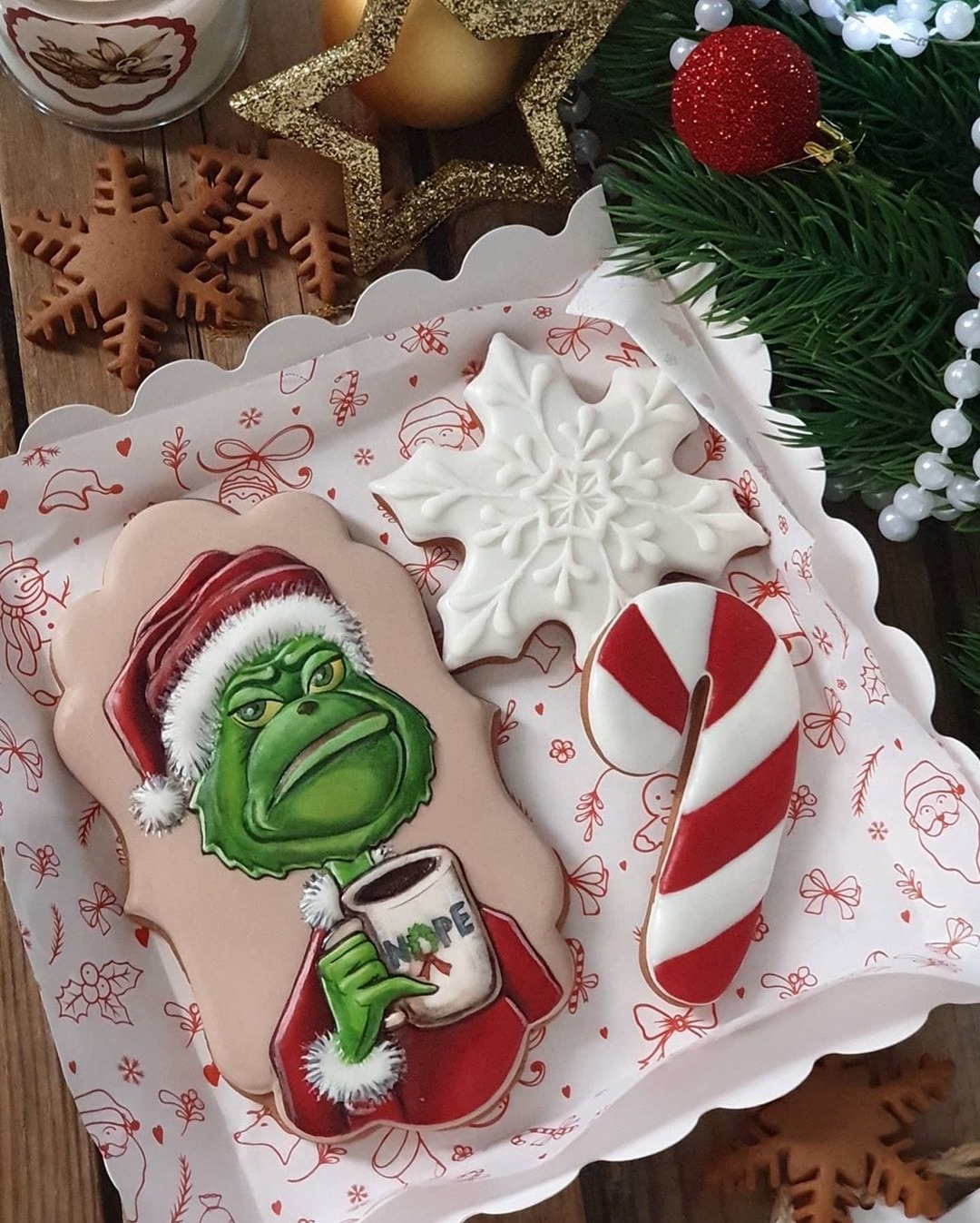Grinch Who Stole Christmas Cookie Box