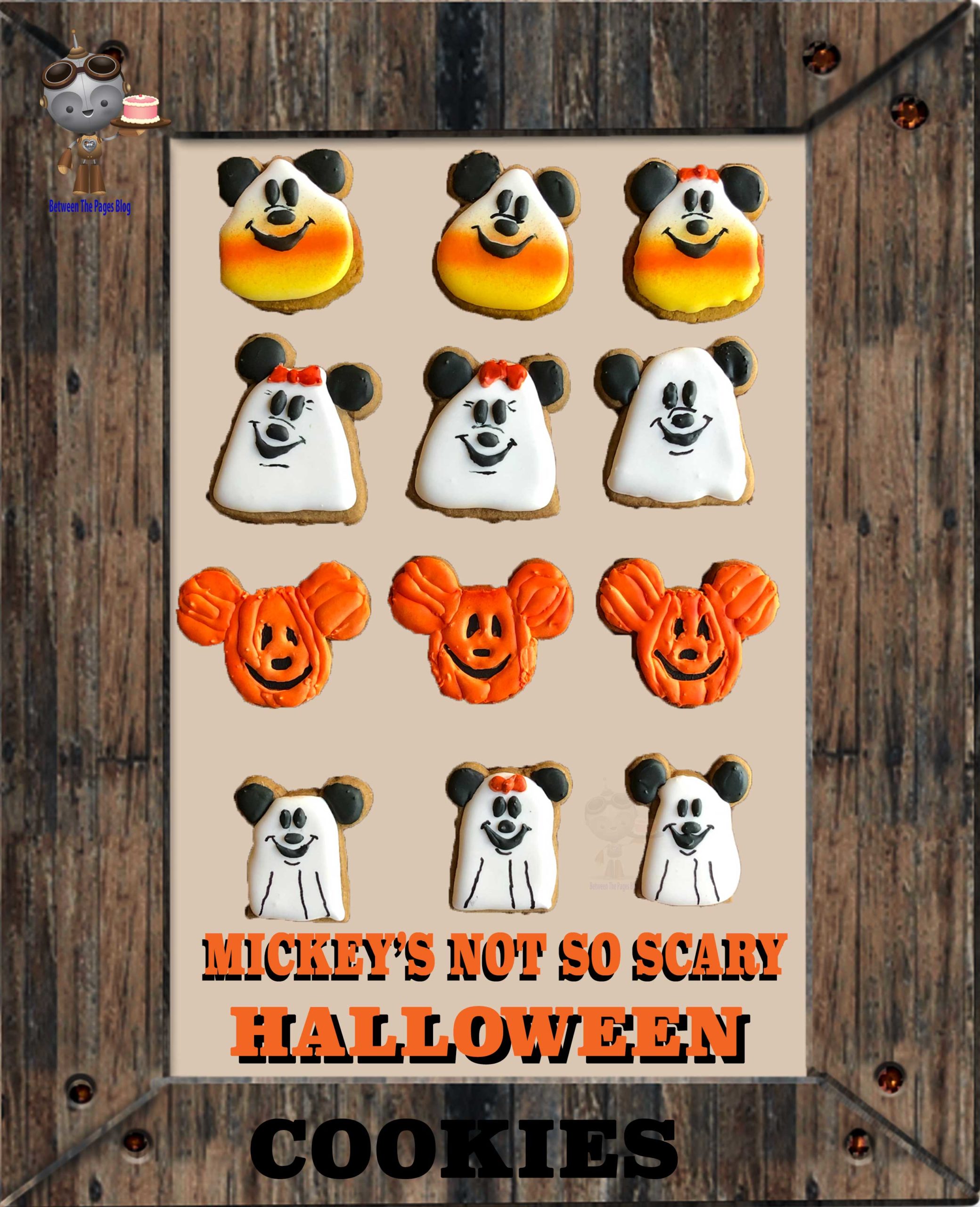 Mickey Halloween cookies