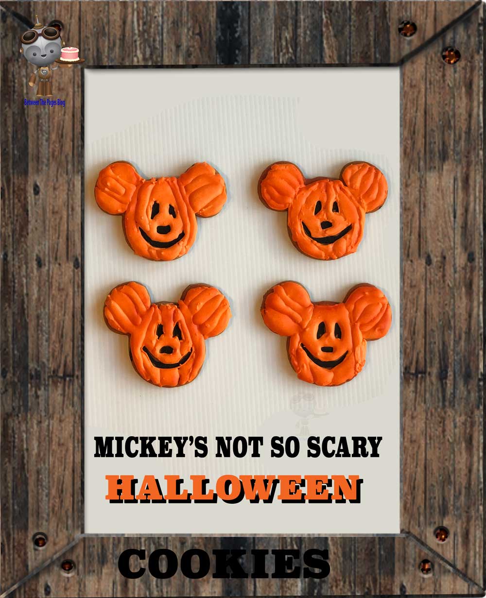 Mickey Pumpkin cookies