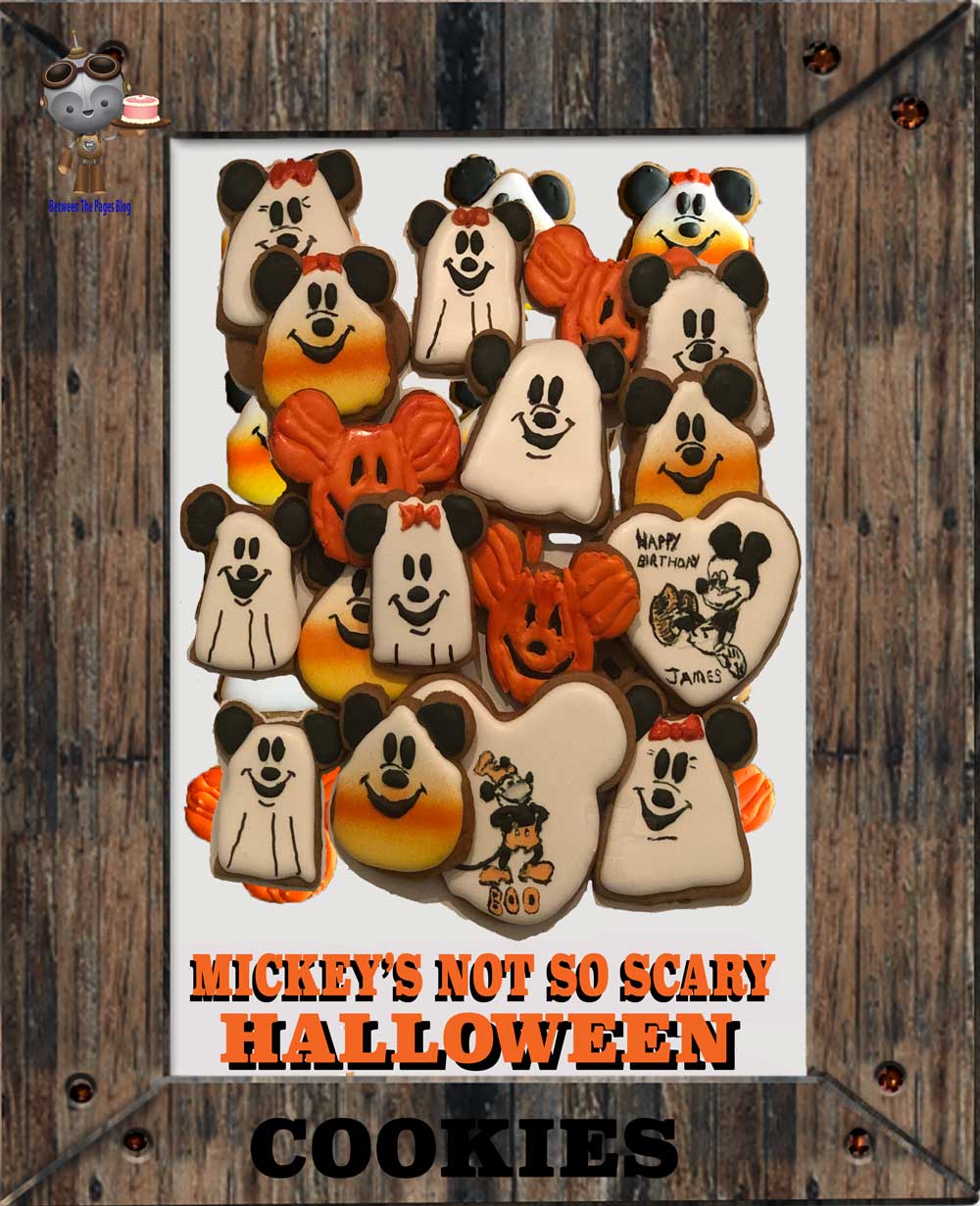 Mickey's Not So Scary Halloween cookies