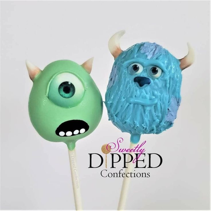 Monsters, Inc. Cake Pops