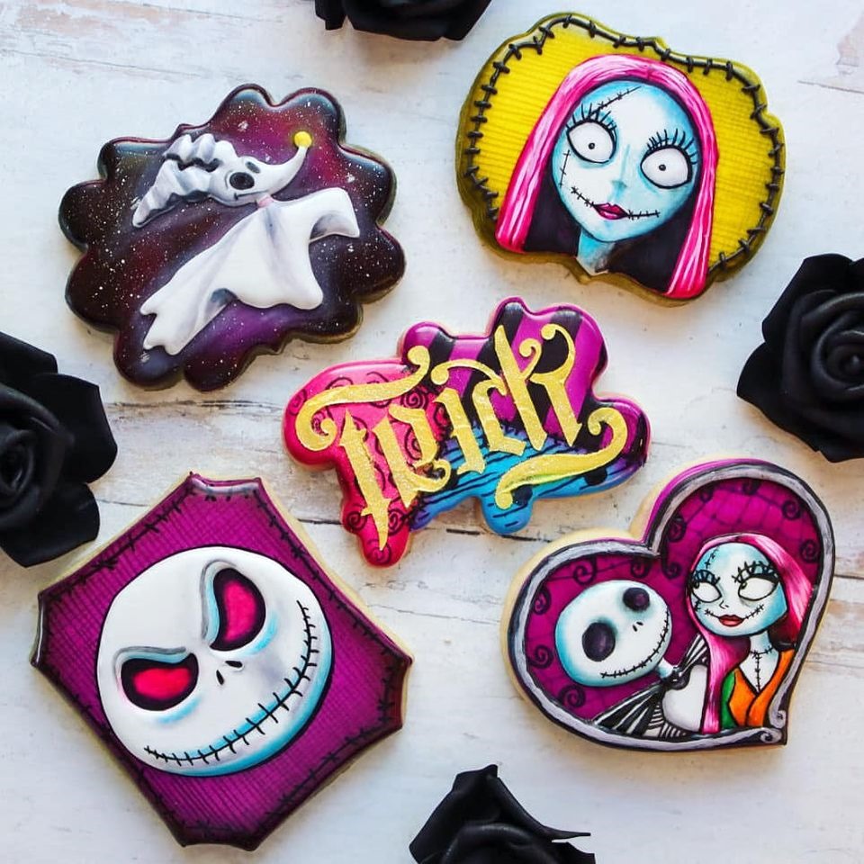 Nightmare Before Christmas Cookies