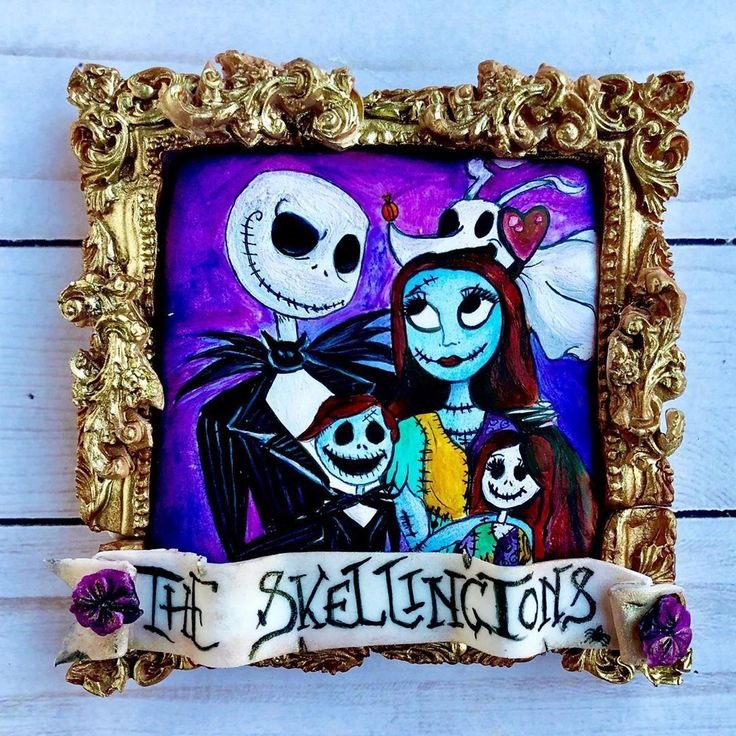 Nightmare Before Christmas Family Portrait