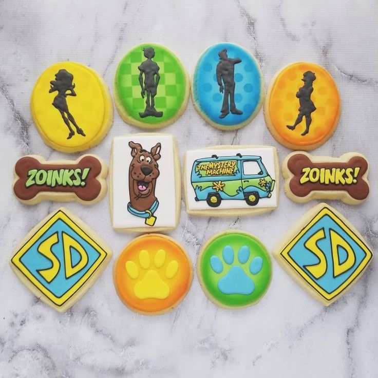 Scooby-Doo Cookies