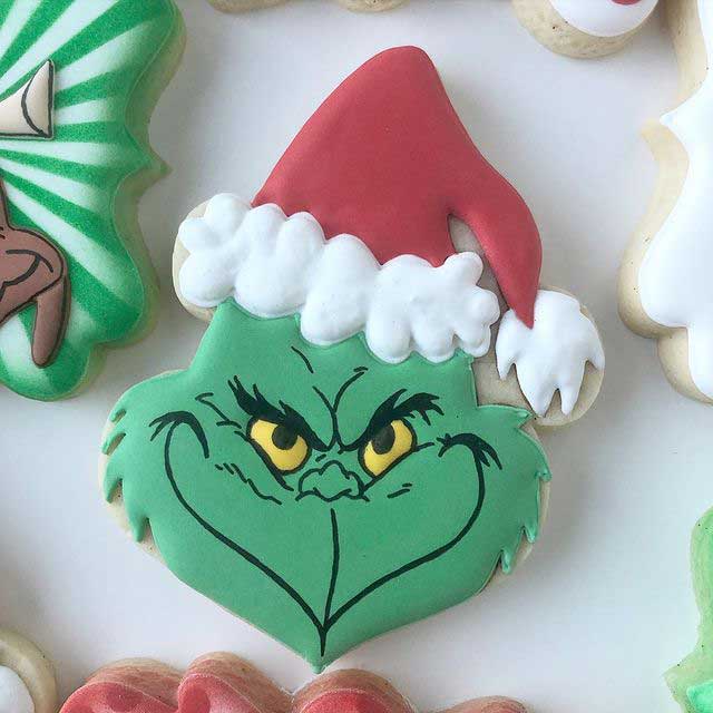 Grinch Cookie