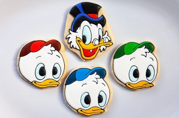 Classic DuckTales Cookies