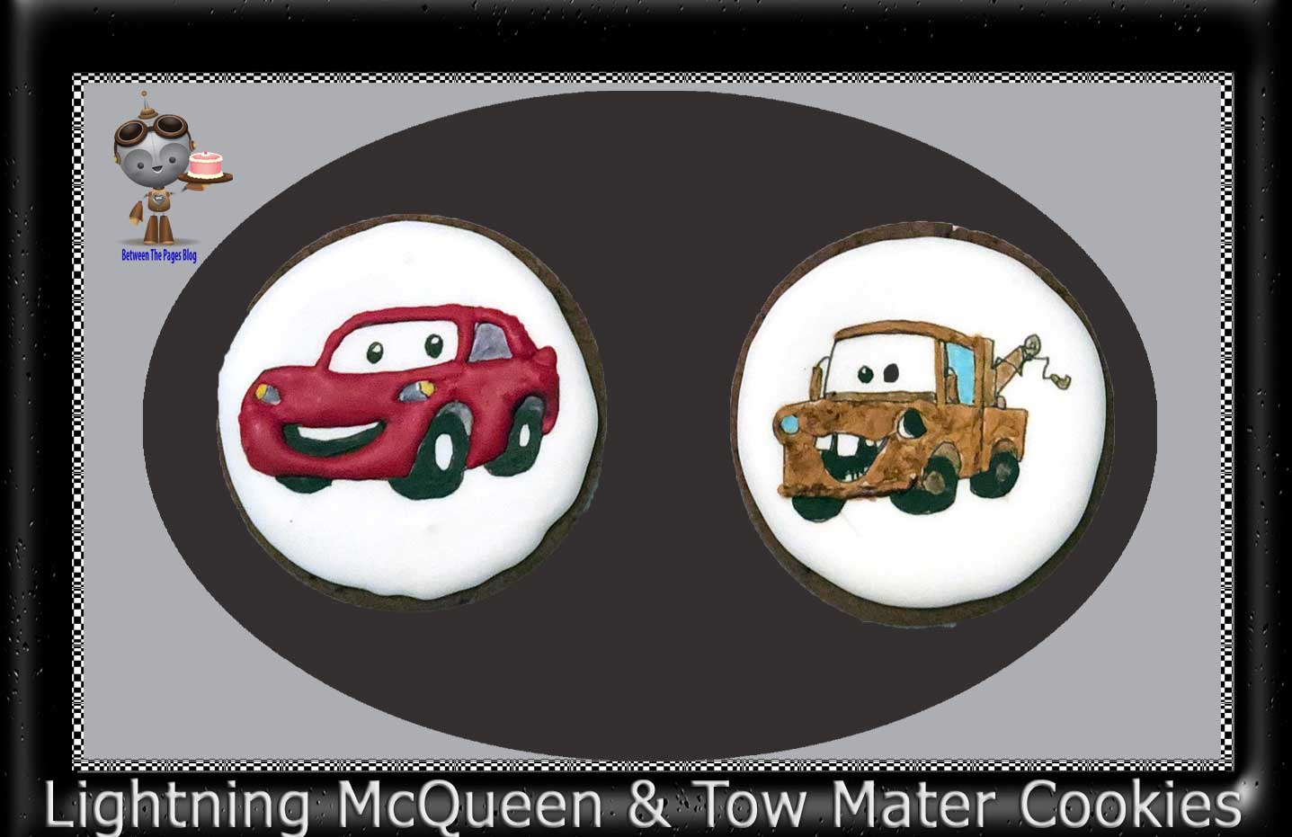 Lightning McQueen and Tow Mater Cookies