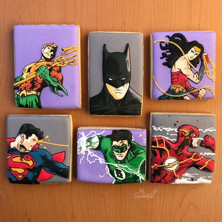 Justice League Cookies