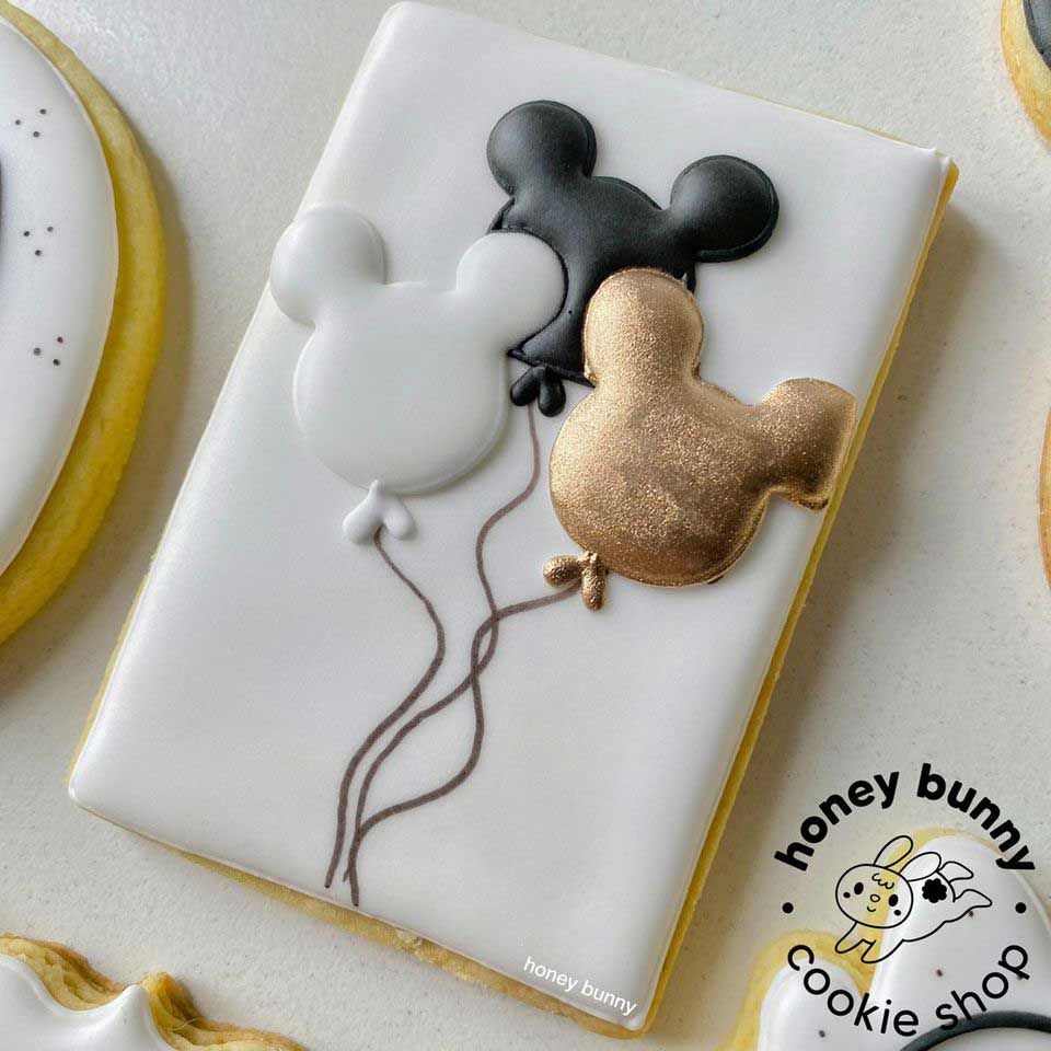 Mickey Mouse Balloons cookie