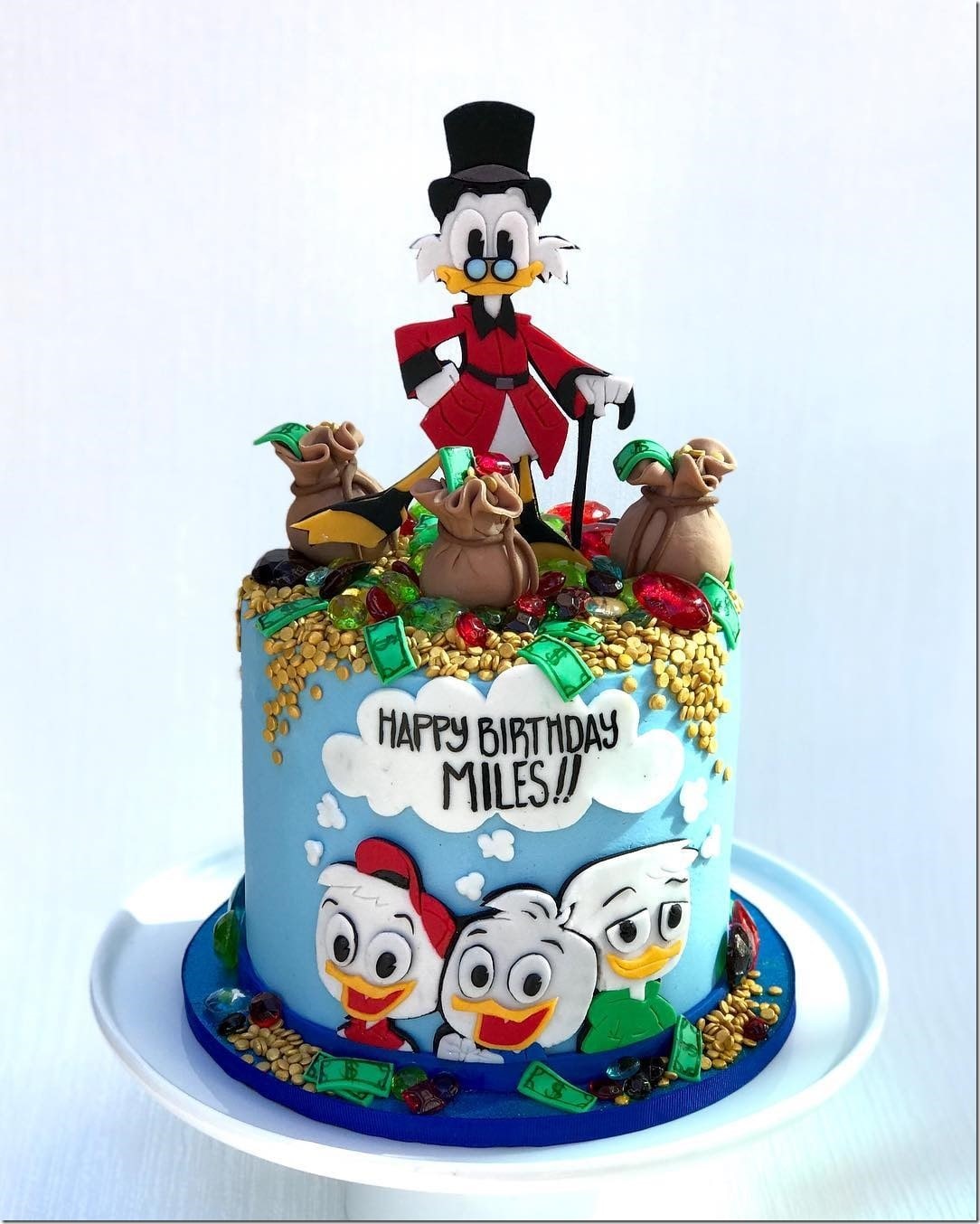 Uncle Scrooge Birthday Cake