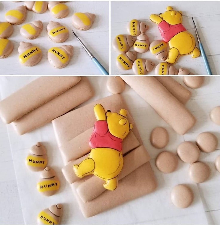 Winnie The Pooh Macarons