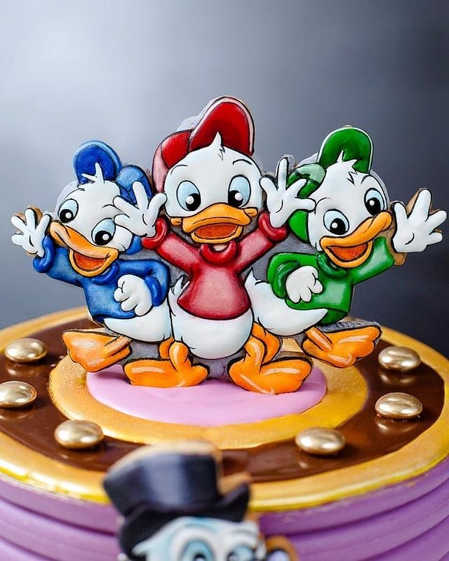 Huey, Dewey & Louie Cake