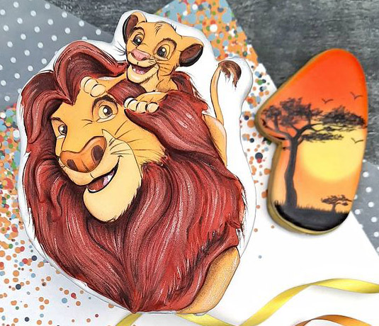 lion king simba painting