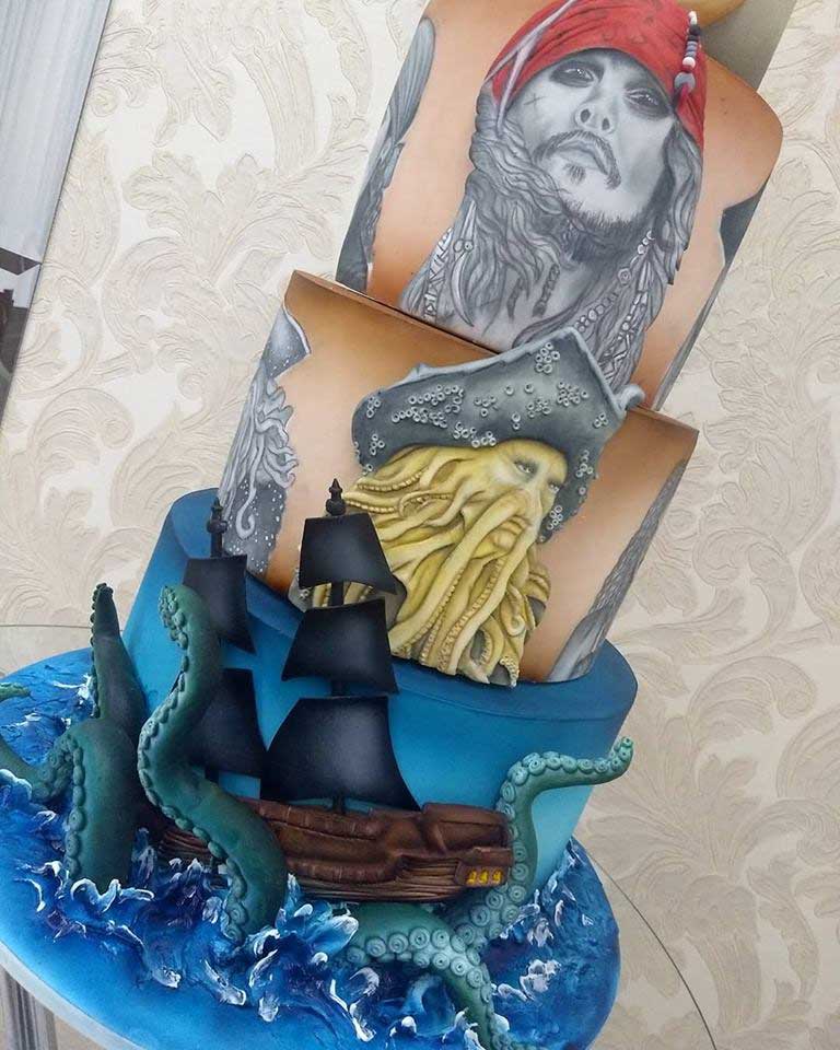 Pirates of the Caribbean Cake