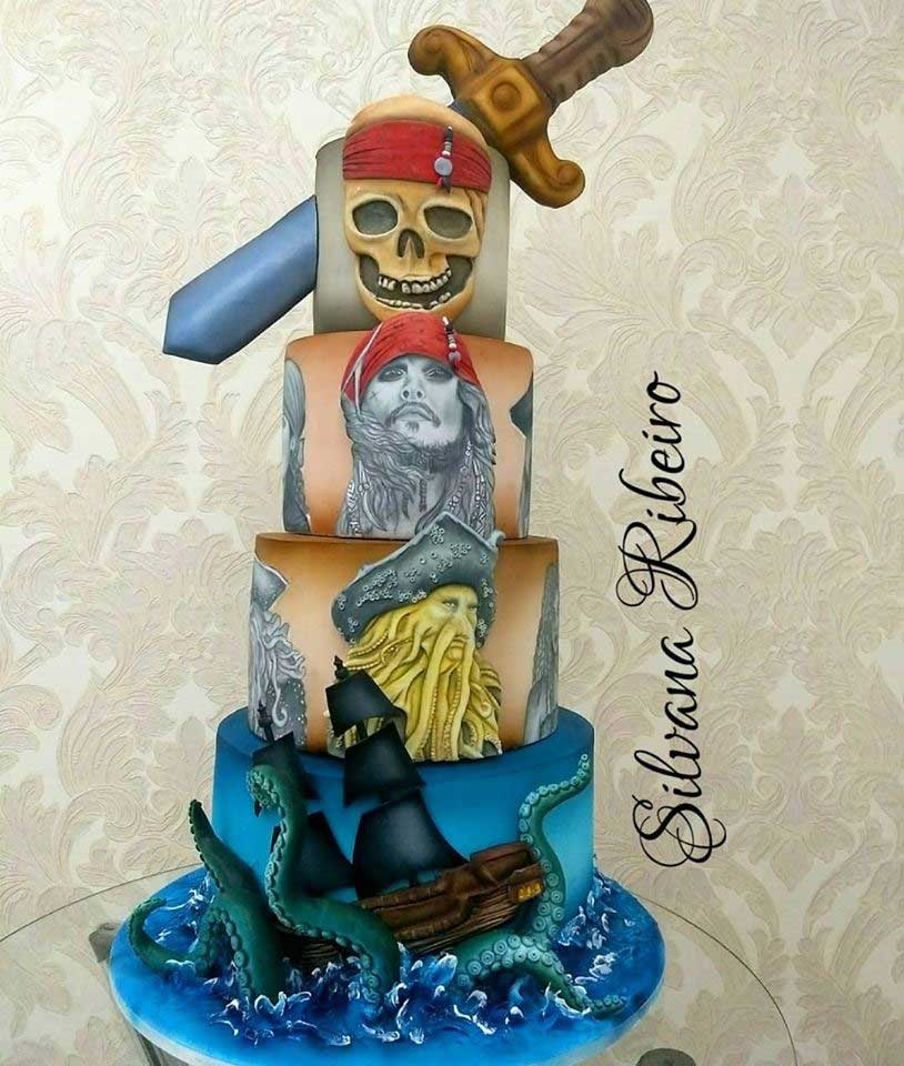 Pirates of the Caribbean Cake