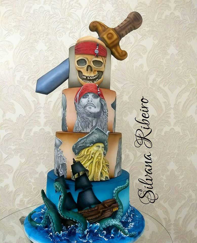 Pirates of the Caribbean Cake