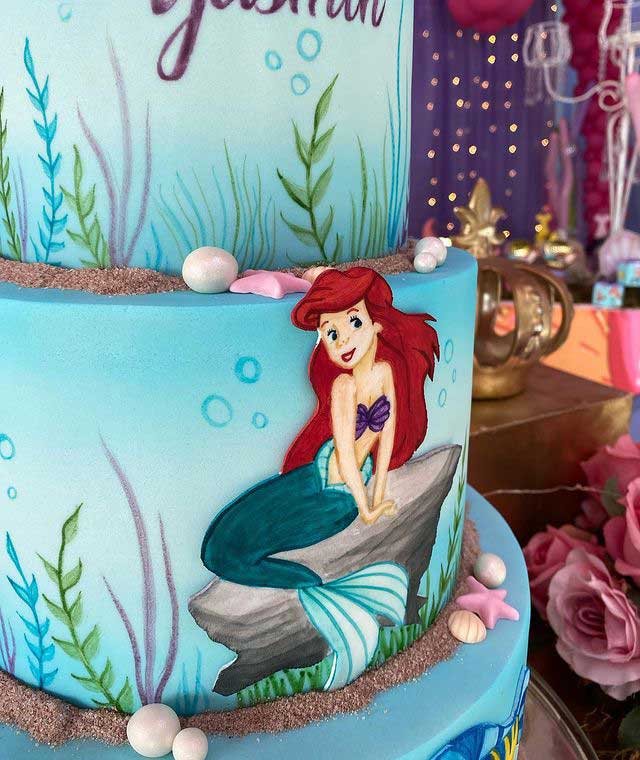 Ariel Cake