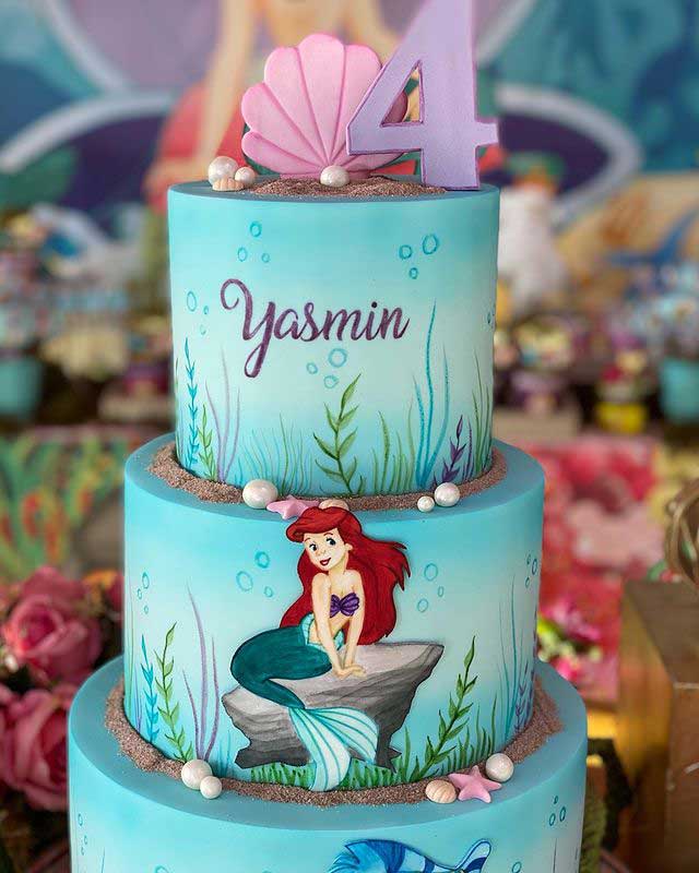 Ariel Cake