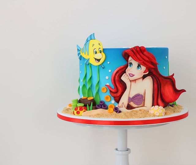Little Mermaid Cake