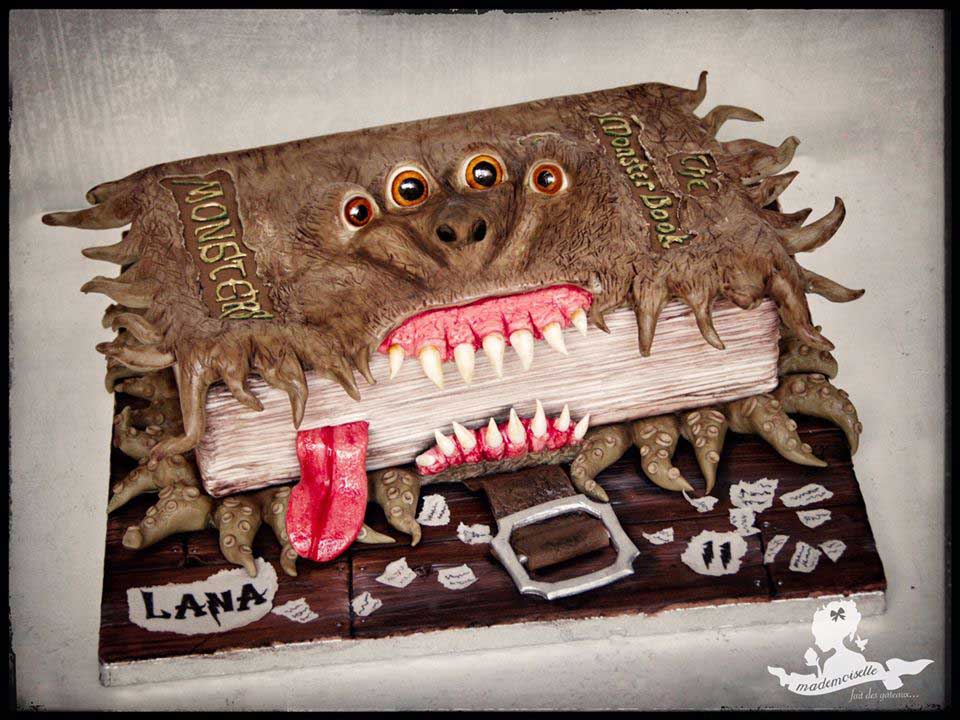 The Monster Book of Monsters Cake