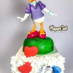 Daisy and Donald Duck Cake