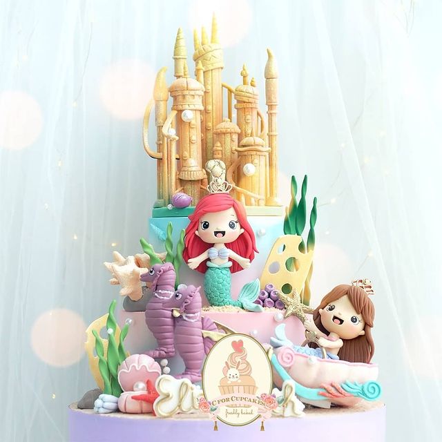 Little Mermaid Cake