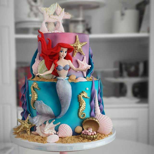 Little Mermaid Cake