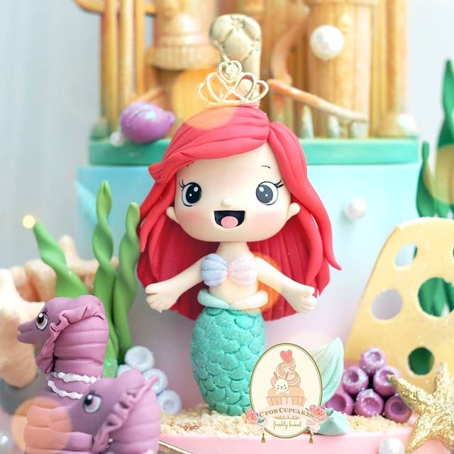 Ariel Cake