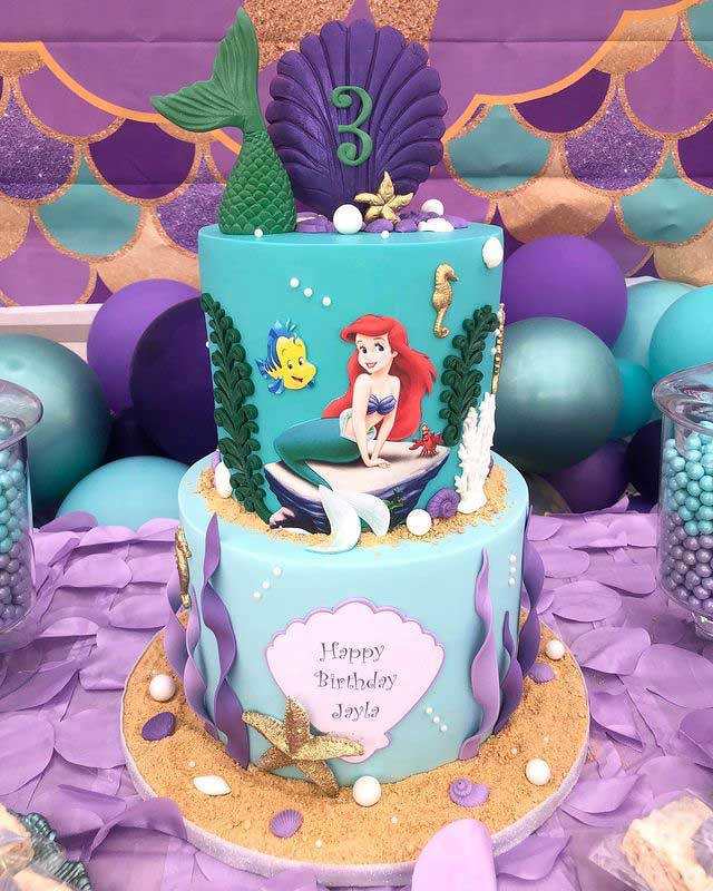 Little Mermaid Cake