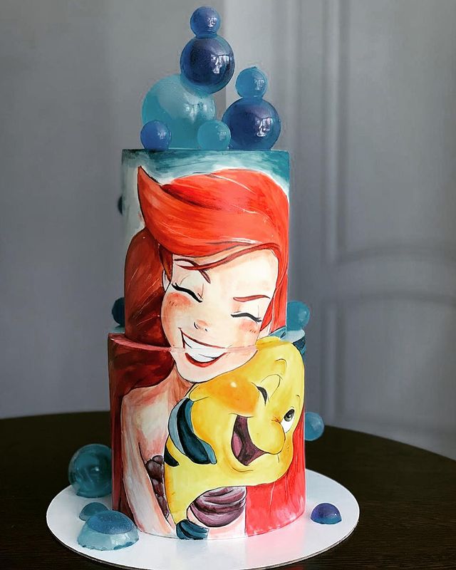 Little Mermaid Cake