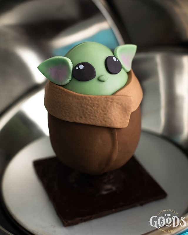 Baby Yoda Chocolate Easter Egg