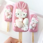 Easter Hello Kitty Cakesicle