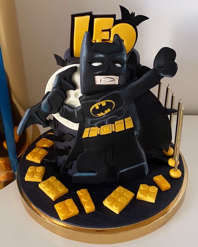 Terrific LEGO Batman 5th Birthday Cake -