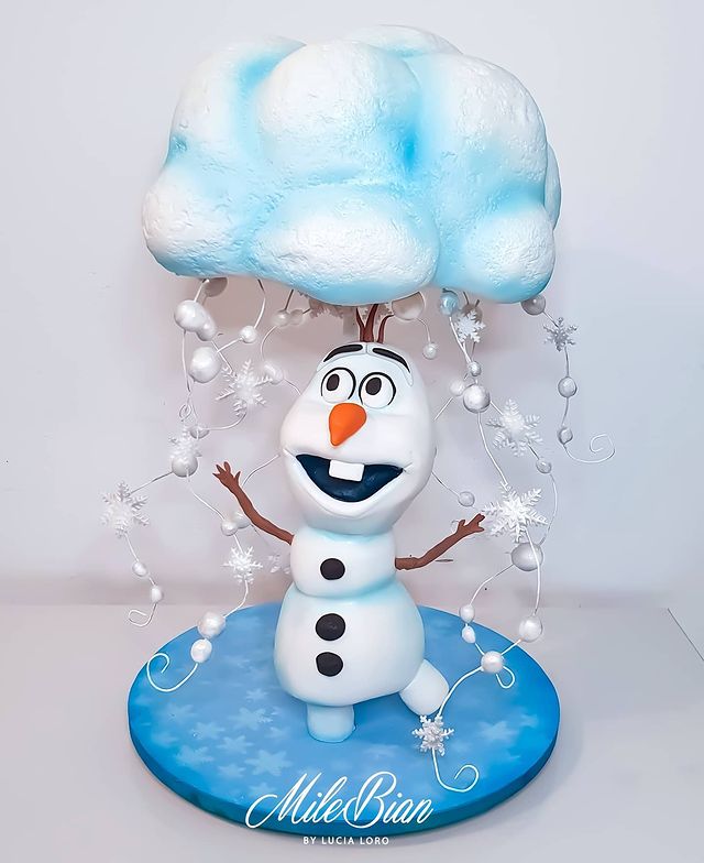 Olaf Cake