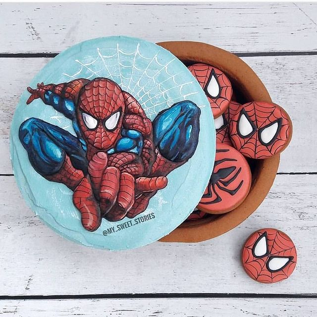 Spider-Man Edible Cookie Jar