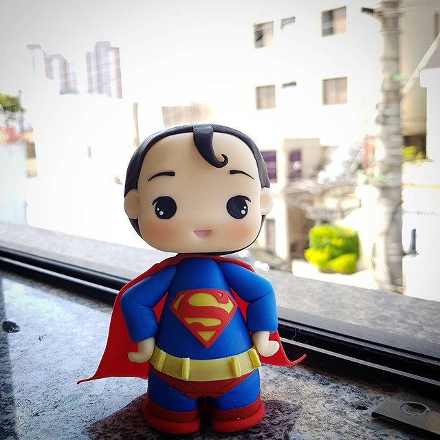 Superman Cake Topper