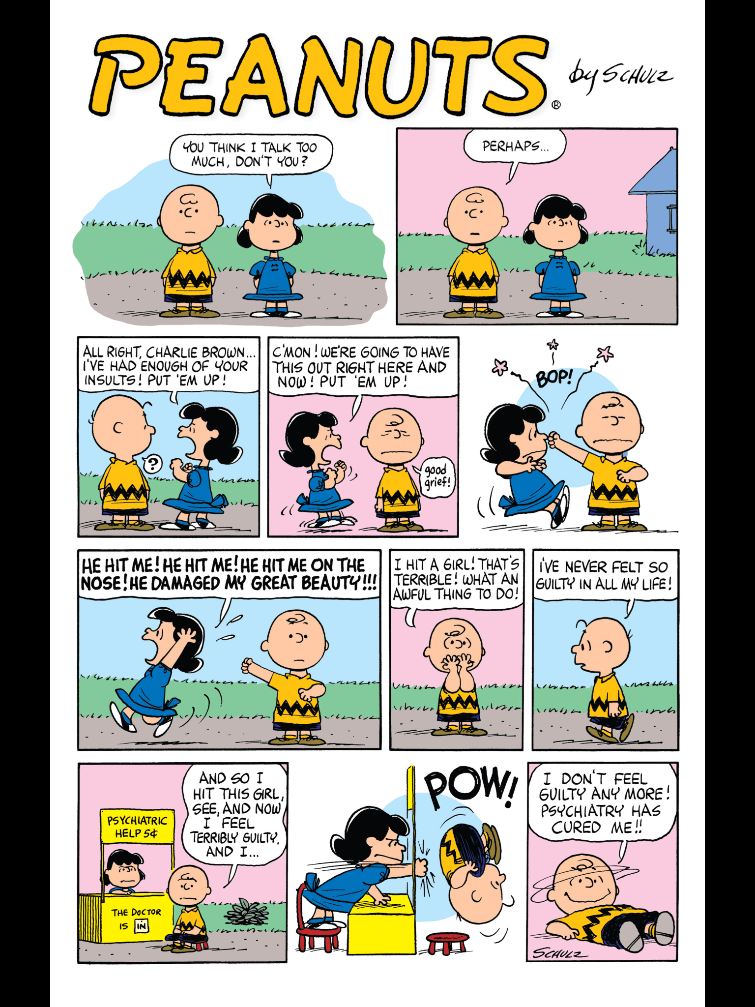 The World’s Most Popular Football Holder & Psychiatrist – Lucy van Pelt