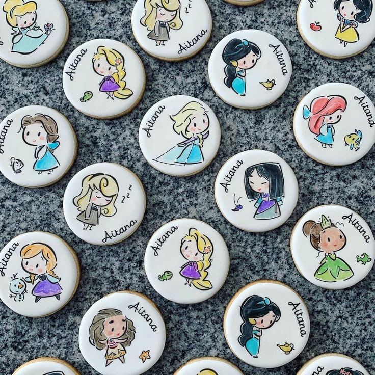 Disney Princess Cookies