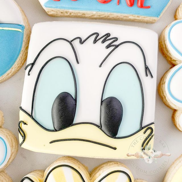 Donald Duck Cookie