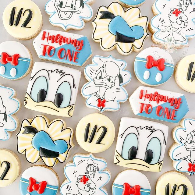 Donald Duck Cookies
