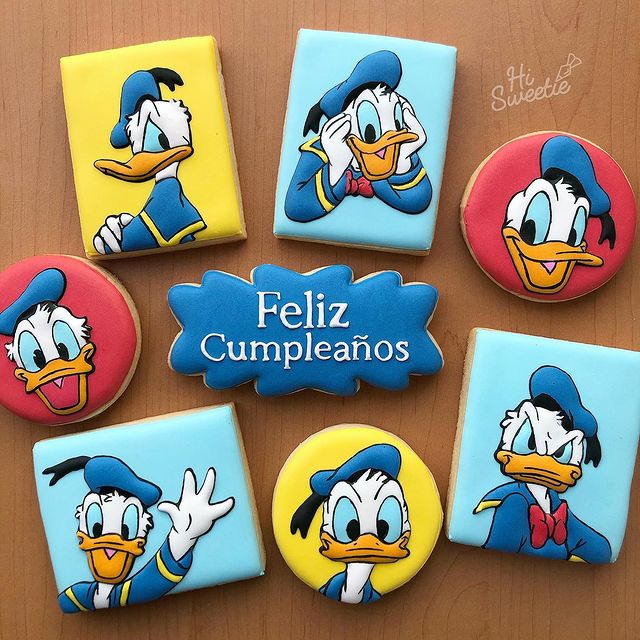 Donald Duck Cookies