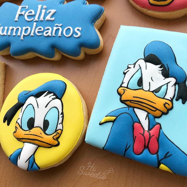 Donald Duck Cookies