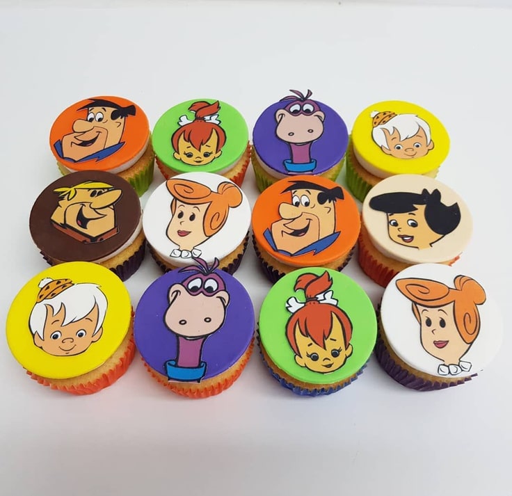 Flintstones Cupcakes