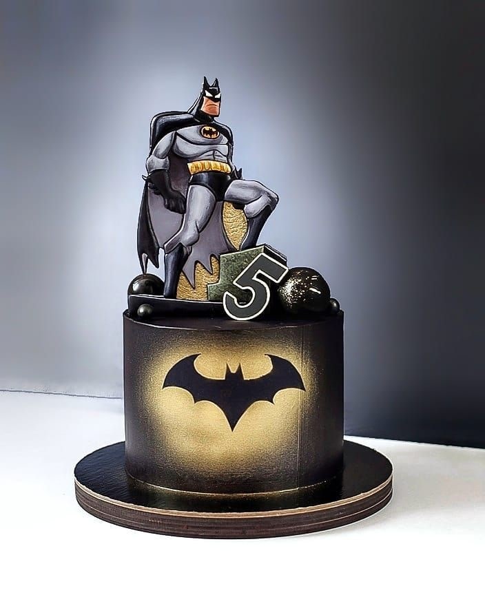 Batman 5th Birthday Cake