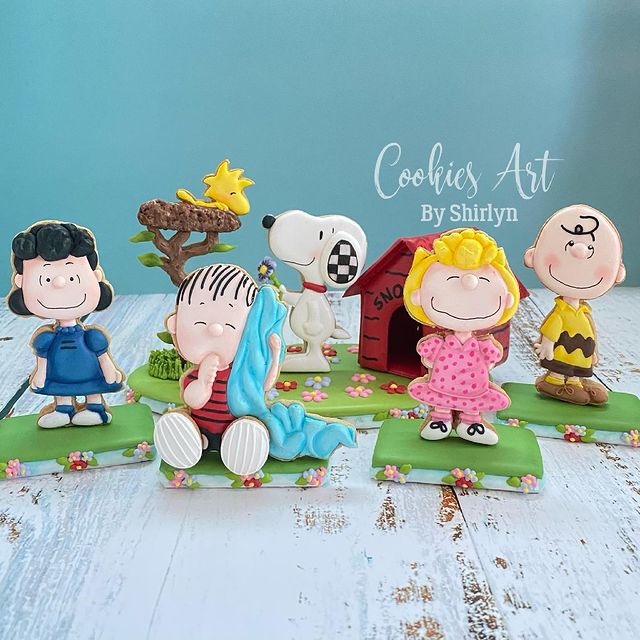 Charlie Brown 3D Cookies