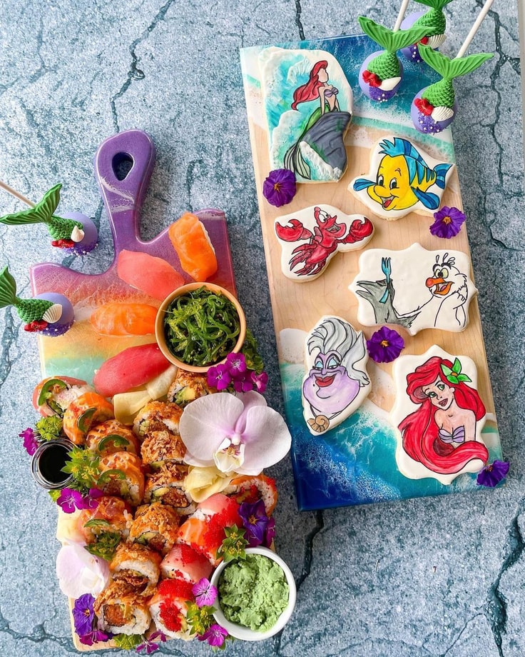 Little Mermaid Sushi