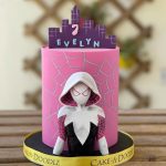 Spider-Gwen Cake