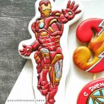 Amazing Iron Man 31st Birthday Cookies