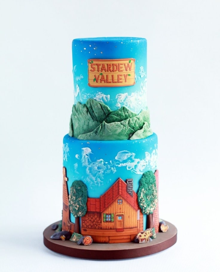Stardew Valley Cake
