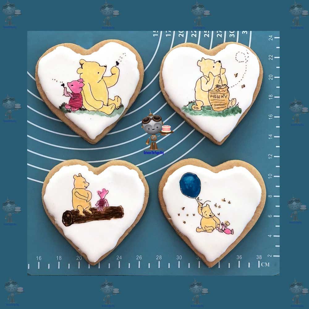 Classic Winnie the Pooh and Piglet cookies